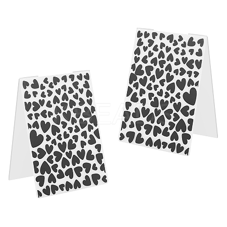 Plastic Embossing Folders DIY-WH0186-21-1