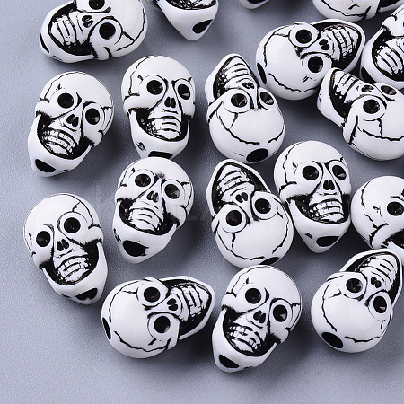 Craft Style Acrylic Beads MACR-T035-005B-01-1