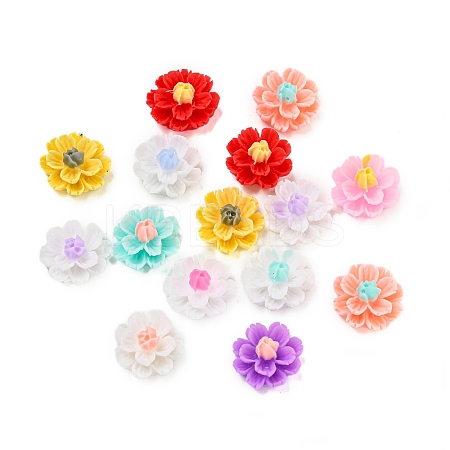 Opaque Resin Decoden Cabochons CRES-I035-06-1