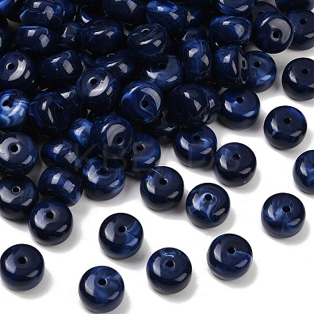 Opaque Acrylic Beads X-MACR-C037-03D-1