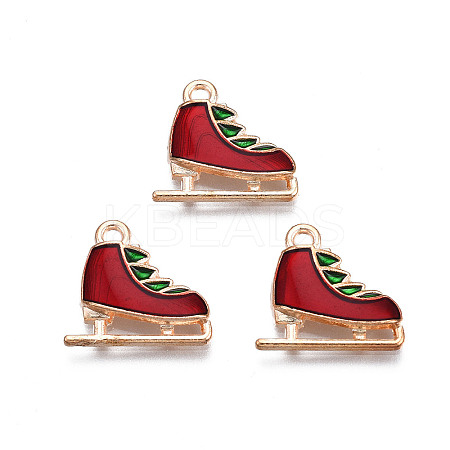 Christmas Alloy Enamel Pendants LS-X-ENAM-Q442-56-1