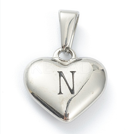 304 Stainless Steel Pendants STAS-P278-01N-P-1