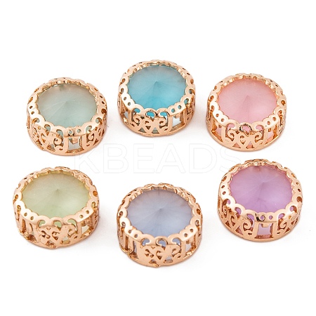 Round Shaped Sew on Rhinestone GLAA-K069-01RG-1