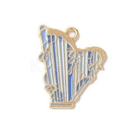 Alloy Enamel Pendants FIND-D276-01B-02-1