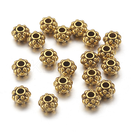 Tibetan Style Spacer Beads LS-X-GLF0914Y-NF-1