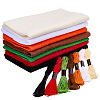 7Pcs 7 Colors Non-woven Felt Fabric DIY-CP0012-69A-1