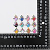 60Pcs 12 Styles Alloy Enamel Connector Charms ENAM-CJ0004-32-9
