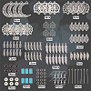 DIY Bohemia Chandelier Earring Making Kit DIY-SC0020-94-2