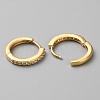 Brass Micro Pave Cubic Zirconia Hoop Earrings EJEW-WH0010-13C-G-2