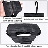 20Pcs 12 Colors Reusable Polyester Supermarket Shopping Tote Bags ABAG-CN0001-50-5