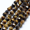 Natural Tiger Eye Beads Strands G-F523-45-8mm-1