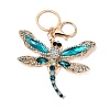 Alloy Rhinestone Keychain PW-WGCC421-04-1