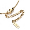 (Jewelry Parties Factory Sale)304 Stainless Steel Cable Chains Pendant Necklaces NJEW-F267-21G-4