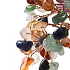 Christmas Natural Gemstone Chips Tree Decorations DJEW-K028-01A-3