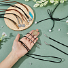 8Pcs 8 Style Faux Suede & Nylon Cord Lariat Necklaces Set NJEW-FI0001-32-4