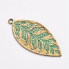 Tibetan Style Alloy Pendants X-PALLOY-F187-26ABG-1