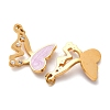 304 Stainless Steel Enamel Pendants STAS-U061-20G-02-2