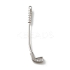 Alloy Sports Equipment Pendants LS-PALLOY-R157-05P-01-1