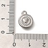 Anti-Tarnish 304 Stainless Steel Charms STAS-I321-05P-3