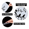 2Pcs 2 Styles PET Plastic Hollow Out Drawing Painting Stencils Templates Sets DIY-WH0298-001-3