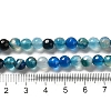 Natural Striped Agate/Banded Agate Beads AGAT-6D-2-2