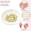 15Pcs 5 Styles Rack Plating Alloy Beads FIND-YW0006-09-3