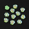 Paw Print Resin Cabochons MRMJ-WH0012-35F-1