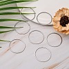 Tarnish Resistant 304 Stainless Steel Linking Ring LS-X-STAS-T047-15B-5