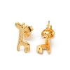 304 Stainless Steel Stud Earrings for Women STAS-Z117-15G-01-4