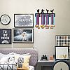 Fashion Iron Medal Hanger Holder Display Wall Rack ODIS-WH0021-075-7