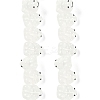 Transparent Glass Enamel Beads Strands GLAA-B021-05A-1