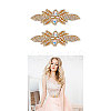 Flower Glass Hotfix Rhinestone FIND-WH0148-265A-01-8