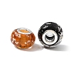 Glow In The Dark Handmade Luminous Style Lampwork Large Hole European Beads LPDL-R007-02-2