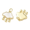 Brass Shell Charms KK-T085-04G-2