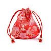 Chinese Embroidery Satin Drawstring Bags ABAG-N008-10x11-C01-4