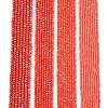 Electroplate Glass Beads Strands EGLA-A044-P1mm-B21-2