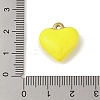 304 Stainless Steel Enamel Pendants STAS-M071-02D-3