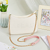 Imitation Leather & Alloy Crossbody Purse Chains FIND-WH20033-034D-LG-3