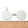 304 Stainless Steel Pendants STAS-C057-01P-B-3