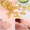 Metal Enlaced Plastic Slide Charms KY-CA0001-61-4