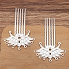 Ancient Style Hanfu Alloy Alligator Hair Clips for Women PW-WG19BAE-01-1