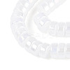AB Color Plated Imitation Jade Glass Beads Strands GLAA-T026-4x8mm-J01-3