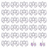 30Pcs Zinc Alloy Open Back Bezel Pendant FIND-CA0009-60-1