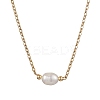 Natural Cultured Freshwater Pearl Pendant Necklaces NJEW-JN05134-03-2
