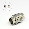 Tarnish Resistant 304 Stainless Steel Magnetic Clasps with Glue-in Ends STAS-K006-31C-1