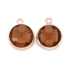 Glass Charms KK-C228-02RG-M2-2