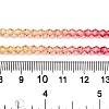 Gradient Color Baking Paint Glass Bead Strands DGLA-A039-T2mm-A03-5
