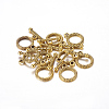 Tibetan Style Alloy Toggle Clasps X-GAC2016-NF-2