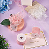 15 Yards 3 Styles Flat Organza Ribbons OCOR-TA0001-58A-6