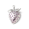 Brass Micro Pave Cubic Zirconia Pendants KK-P290-39P-1